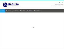 Tablet Screenshot of masusaecuador.com